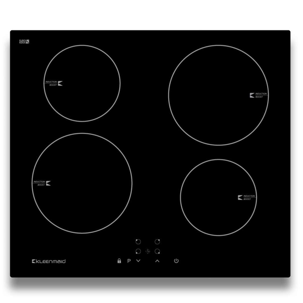 Kleenmaid ICT6020 60cm Black Glass Induction Cooktop - Carton Damaged