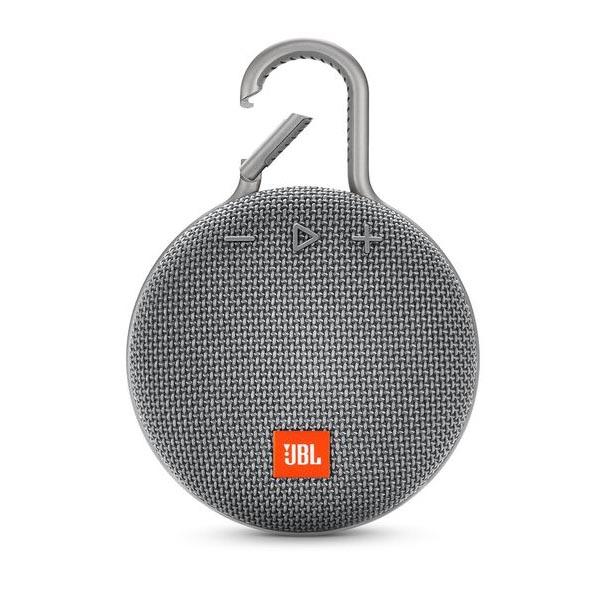 Brand New JBL JBLCLIP3GRY Clip 3 IPX7 Waterproof Portable Bluetooth Speaker