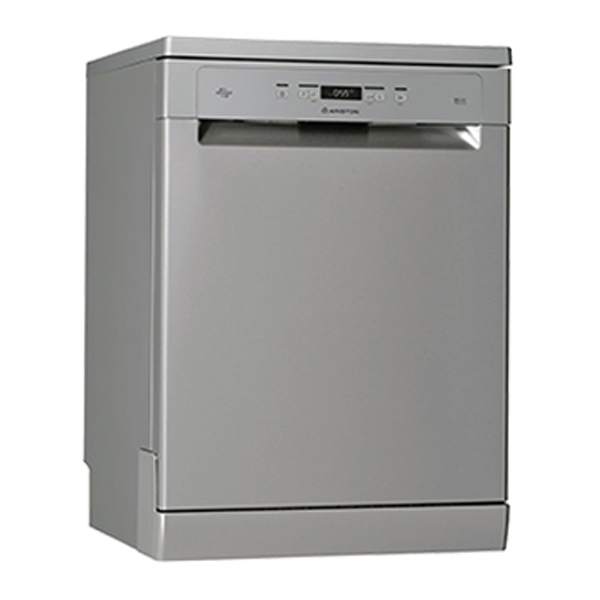 Ariston LFO3C22X 14 Place Setting Silver Freestanding Dishwasher - Carton Damaged