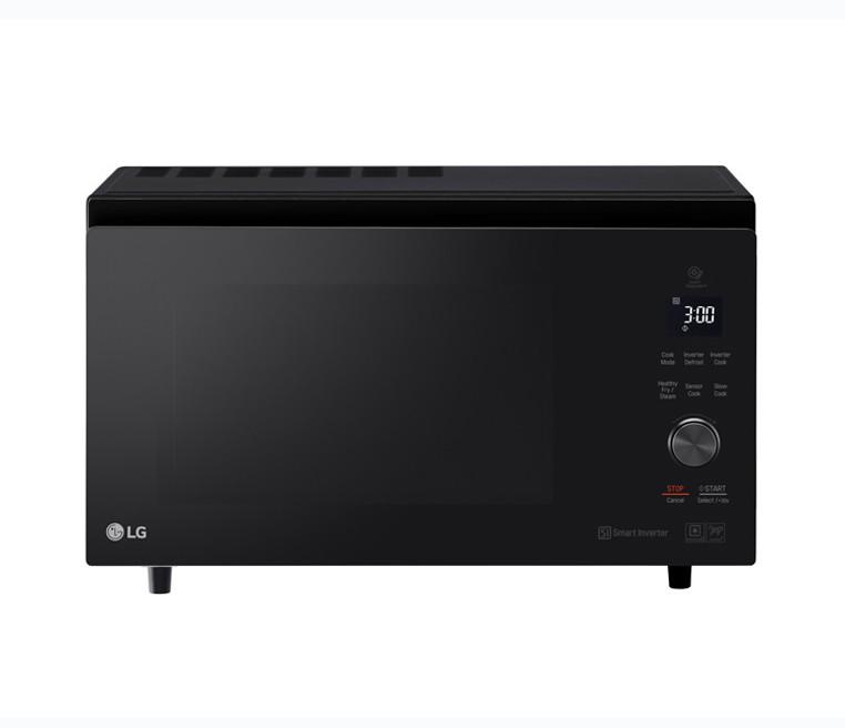 LG MJ3966ABS 39L Black Neochef Inverter Convection Oven - Carton Damaged