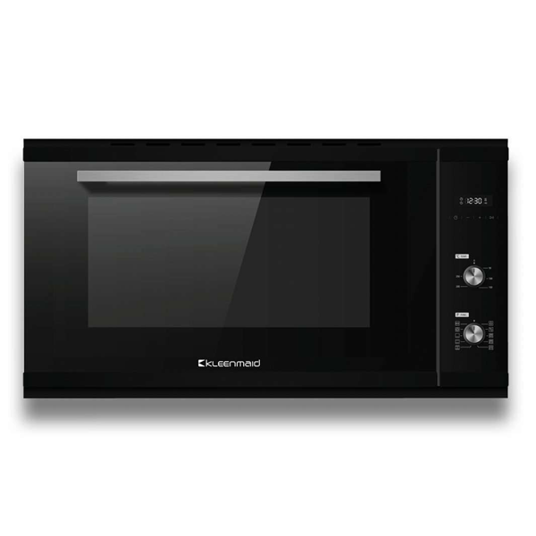 Kleenmaid OMF9411 90cm Black Krystal Glass 10 Function Built In XXL 105L Oven  - Carton Damaged