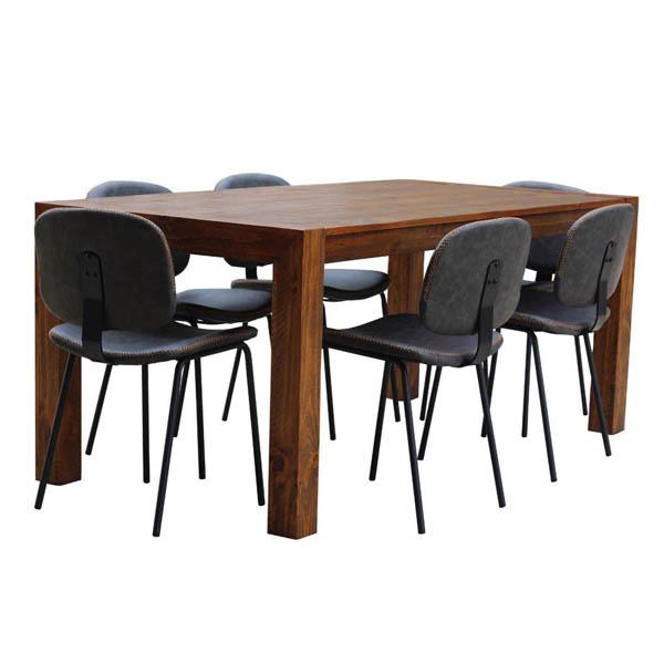 Riccione Lux Carlino 6 Seater Dining Table