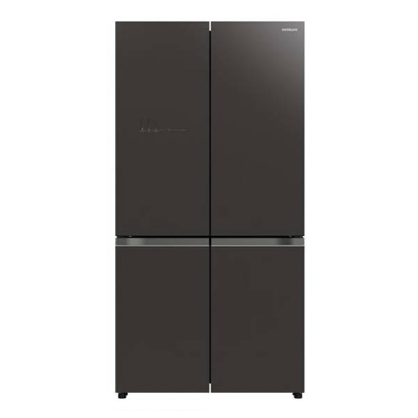 Hitachi RWB640VT0GMG 638L Glass Mauve Grey French Door Refrigerator - Factory Second 2nd