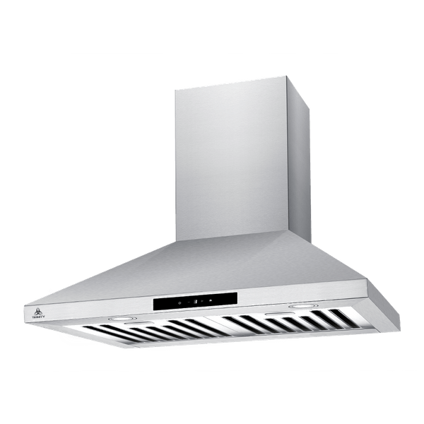 Brand New Trinity TR206A60 60cm Silver Wall-Mounted Stainless Canopy Rangehood