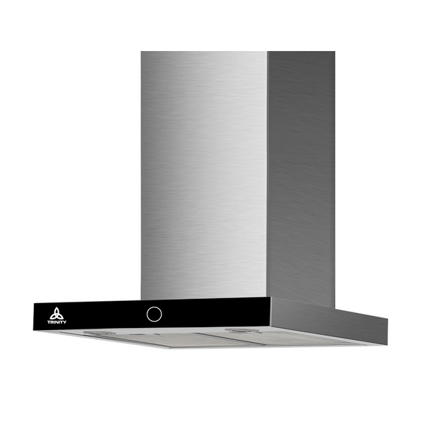 Brand New Trinity TR60T60 60cm T-Shape Wall Mounted Stainless Canopy Rangehood