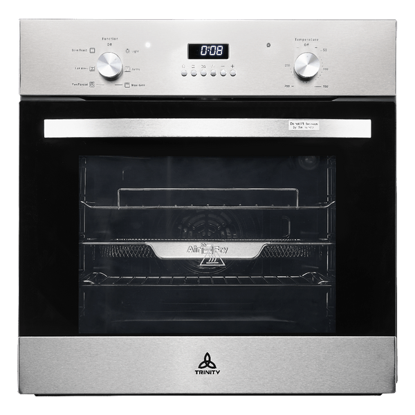 Brand New Trinity TRO606SS 60cm Built-in Stainless Steel Electric Oven with Air Fry function