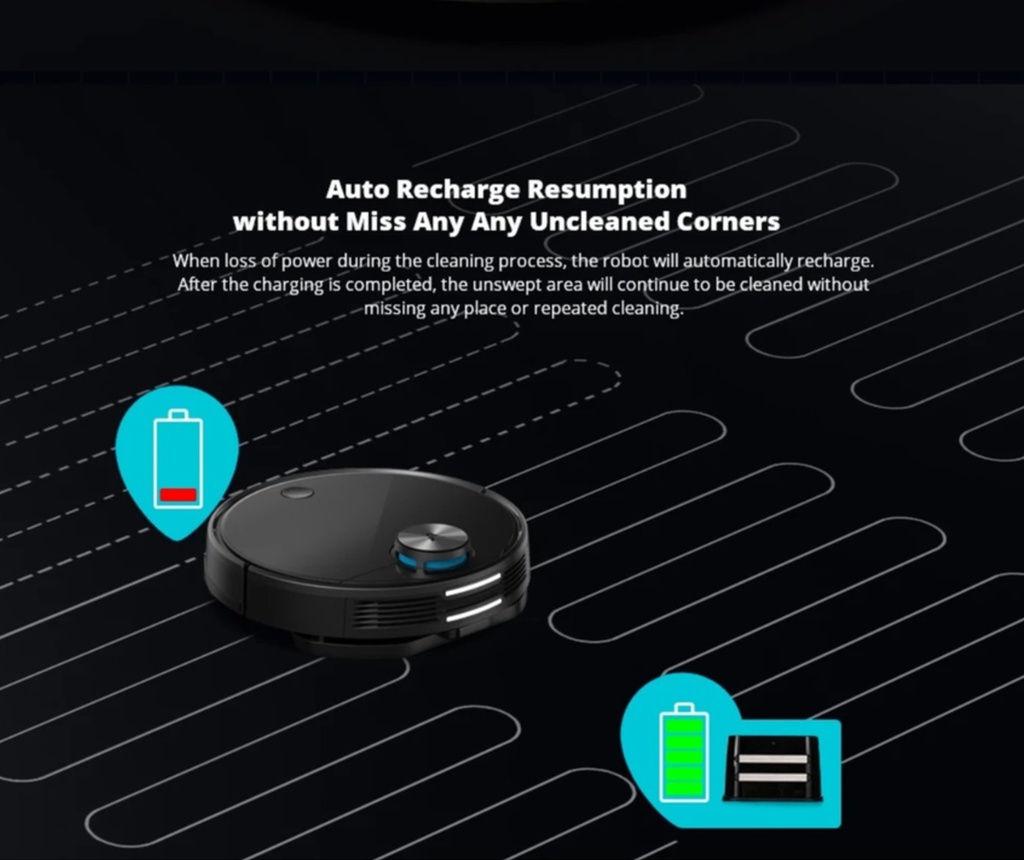 Viomi V3 Robot Vacuum Cleaner V-RVCLM26B - Refurbished
