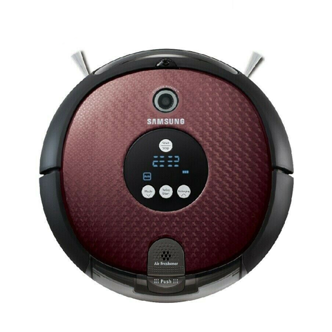 Samsung VR10F53UBBR Red Bagless Robotic Vacuum Cleaner w/Air Freshner - Refurbished