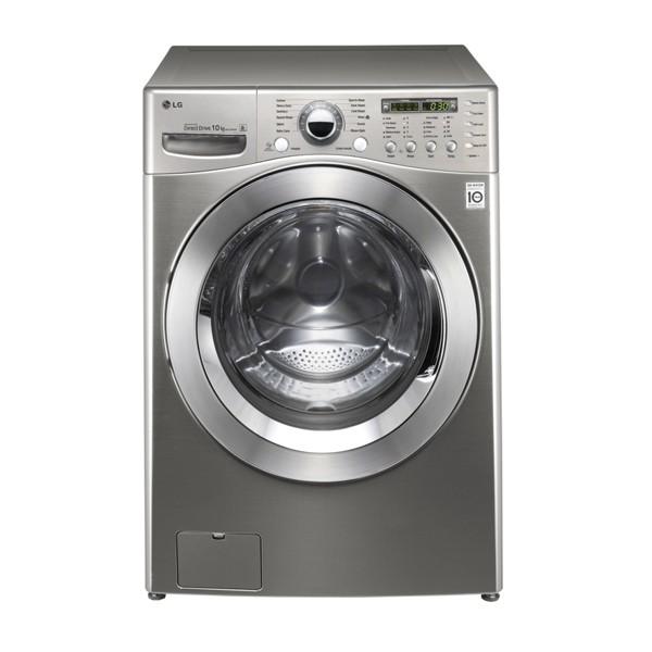 LG WD12595D6 10kg Stainless 6 Motion Front Load Washer - Factory Second 2nd