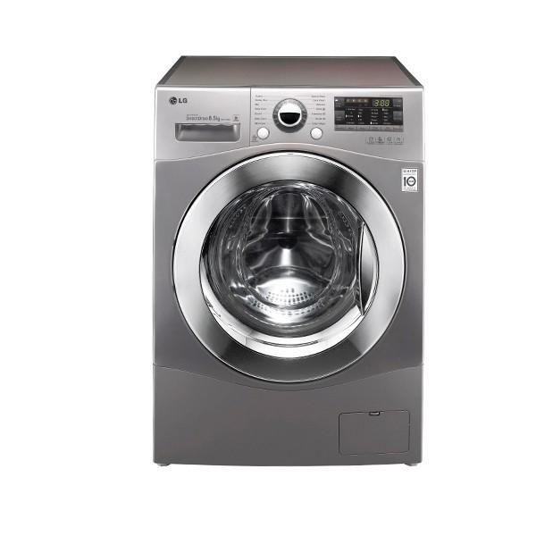 LG WD14135D6 8.5kg Silver Direct Drive Front Load Washer - Factory Second 2nd