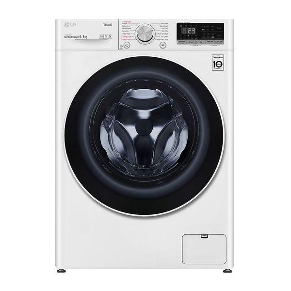 LG WVC5-1409W 9kg/5kg Front Load Washer Dryer Combo w/Steam - Carton Damaged