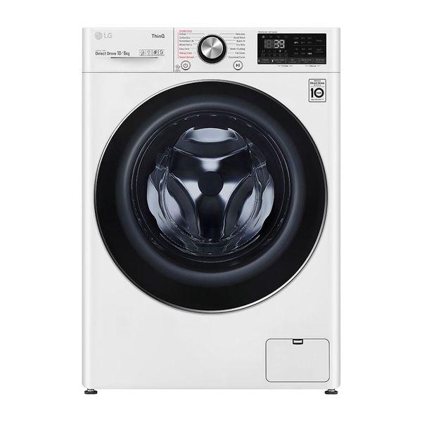 LG WVC9-1410W 10kg/6kg Front Load Washer Dryer Combo w/Steam - Carton Damaged