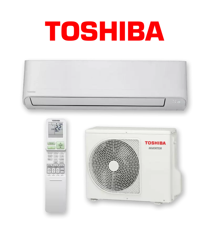 Toshiba Shorai Edge RAS-24E2KVSG-A/RAS-24E2AVSG-A 7.1kW Reverse Cycle Inverter Split System Air Conditioner- New