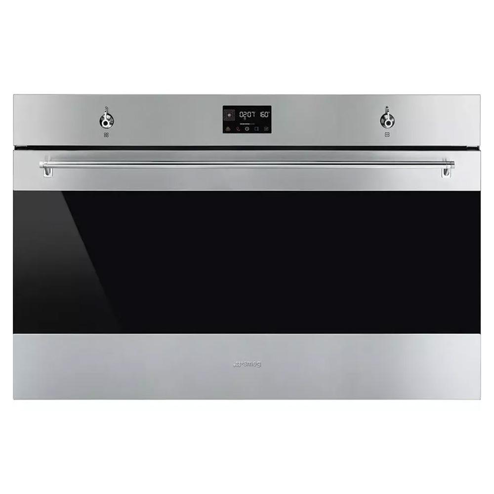 Smeg 90cm Classic Pyrolytic Thermoseal Oven Stainless Steel SFP9302TX - Carton Damaged