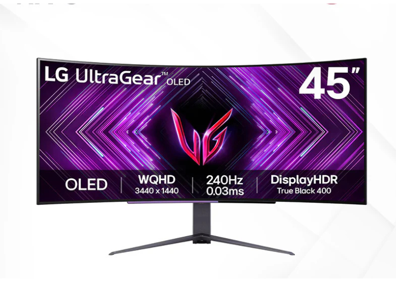 LG 45inch UltraGear OLED Gaming Monitor-45GS96QB -Carton Damaged