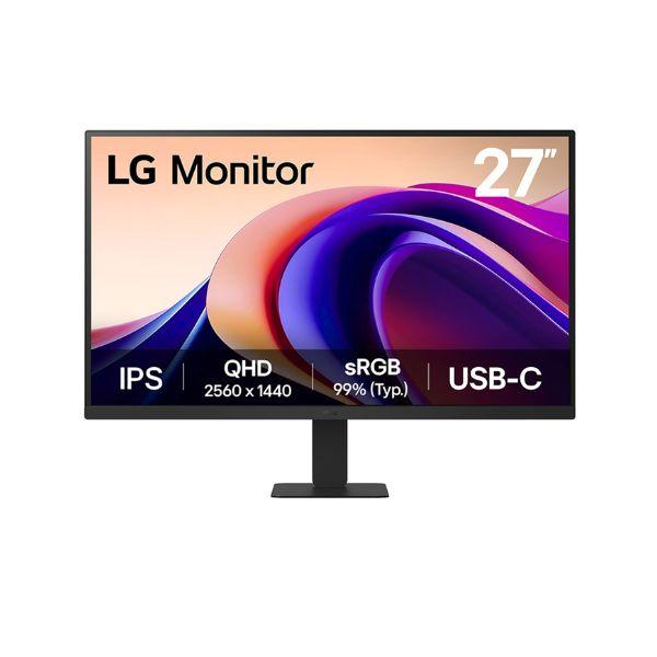 LG 27” QHD IPS Monitor with USB-C - 27U631A_ Carton Damaged