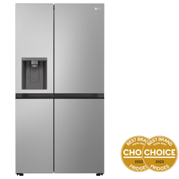 LG 635L Side By Side Refrigerator - GS-D600PLC - Factory Second