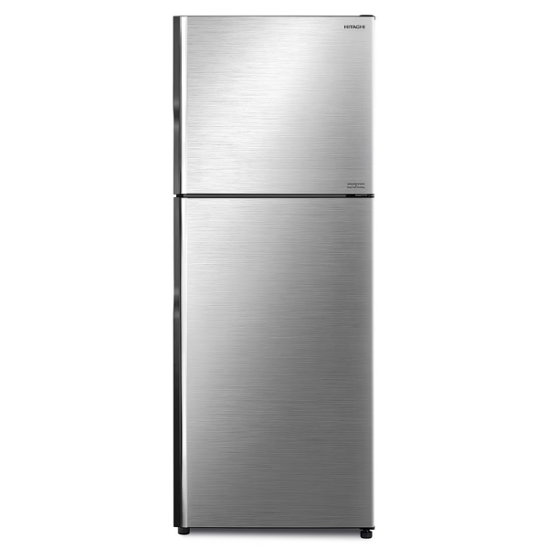 Hitachi 403L Top Mount Inverter Fridge - Platinum Silver RVX445PT9PSV - Factory Second