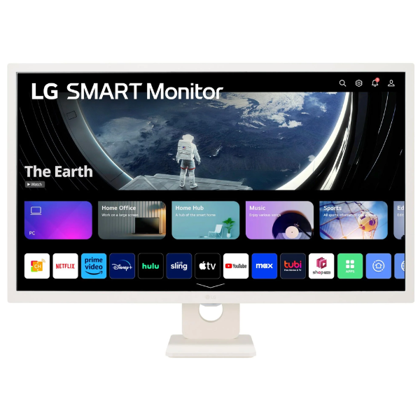 LG 32SR50F-W 32" FHD IPS Smart Monitor with webOS 23 - BRAND NEW