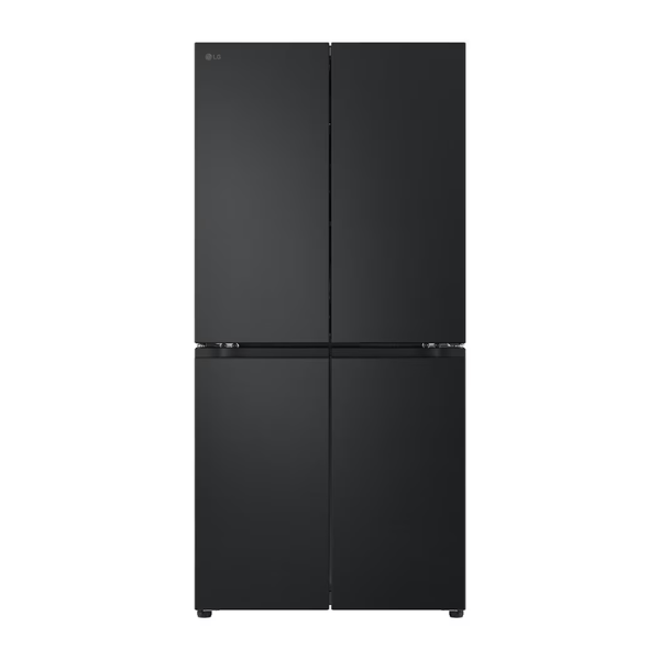 LG 530L Slim French Door Fridge in Matte Black Finish GF-B505MBL - Factory Second