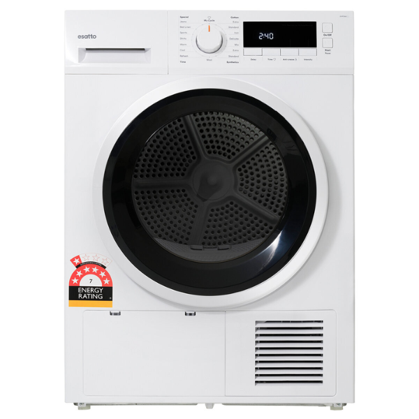 Esatto 8kg Heat Pump Dryer EHPD80 - Factory Second