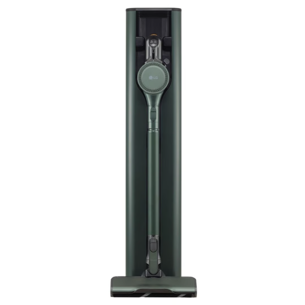 LG CordZero A9T-MAX Handstick Vacuum with All-in-One Tower Forest Green - Carton Damaged