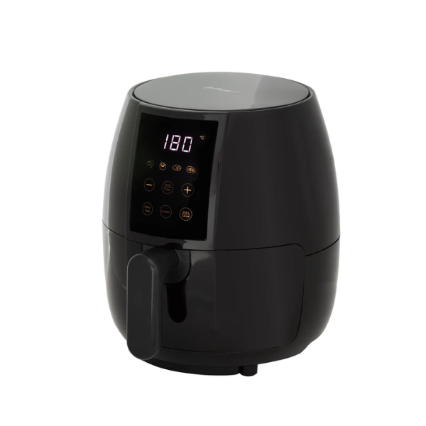 Lenoxx 3L Digital Air Fryer w/ 200°C, Non-Stick & Removable Basket - Carton Damaged