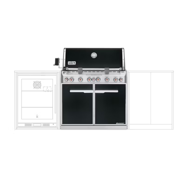 Summit E660 1100mm 6 Burner NG Built-In BBQ K7461024 - Brand New