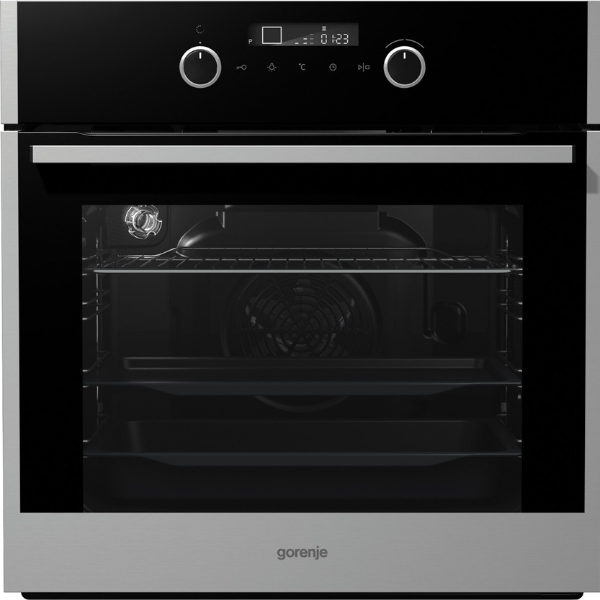 Gorenje 60cm Pyrolytic Electric Built-In Oven BOP647A12XG - Carton Damaged