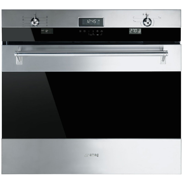 Smeg 76cm Classic Aesthetic Pyrolytic Built-In Oven SOA330X1 - Carton Damaged