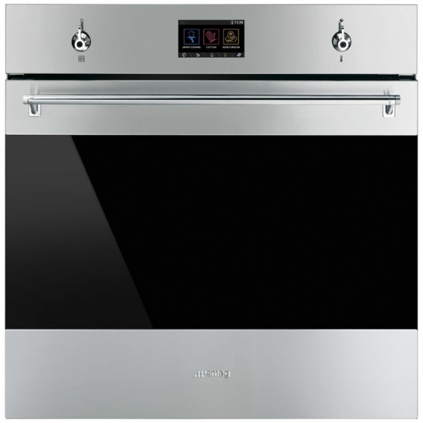 Smeg 60cm Classic Thermoseal Pyrolytic Built-In Oven SFPA6303TPX - Carton Damaged