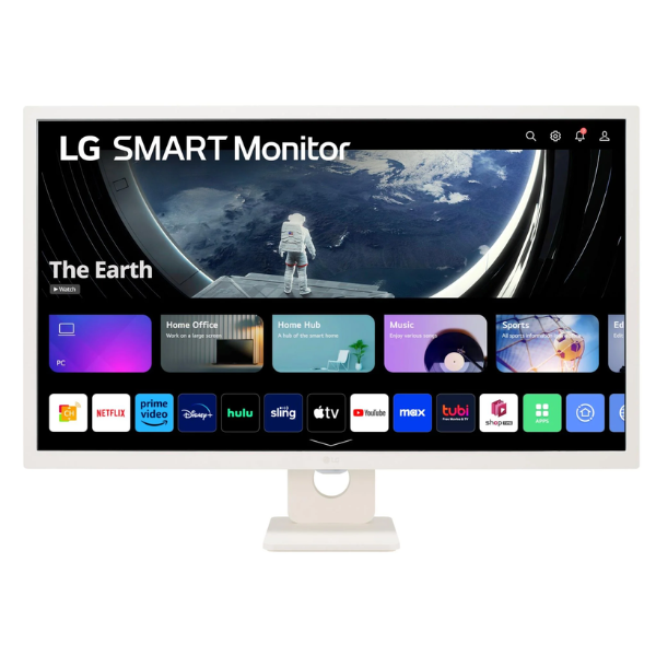 LG 25" FHD IPS Smart Monitor with webOS 23 25SR50F-W - Factory Seconds