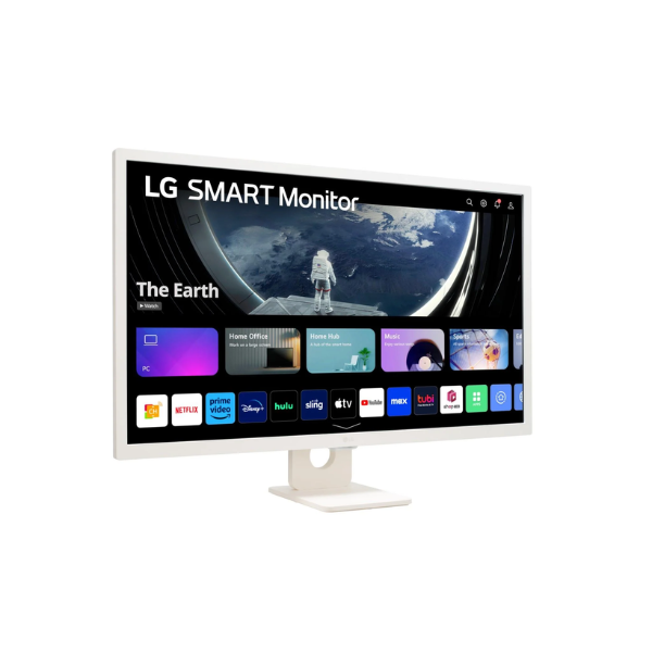 LG 27" FHD IPS Smart Monitor with webOS 23 27SR50F-W - Factory Second