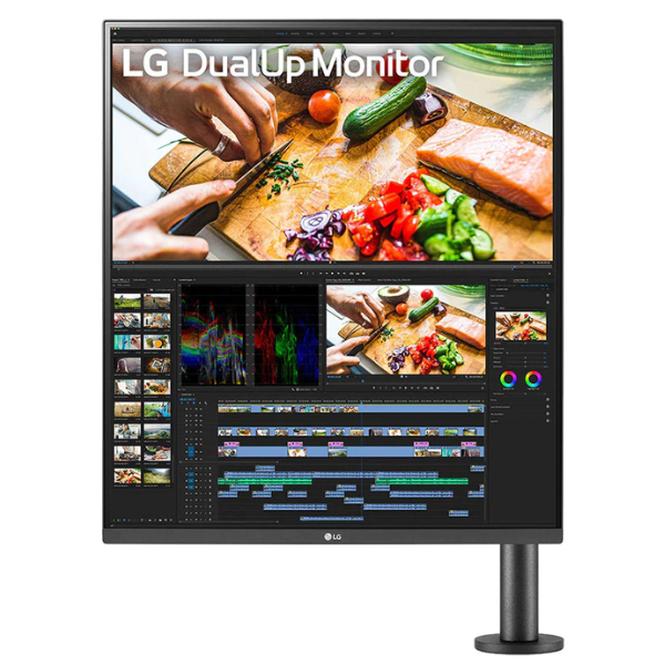 LG 27.6inch Nano IPS SDQHD USB-C DualUp Ergo Monitor 28MQ780-B - Factory Second