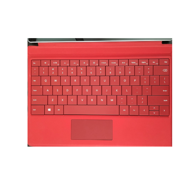 Microsoft Surface Pro 3 Type Cover Keyboard -Red, Carton Damaged