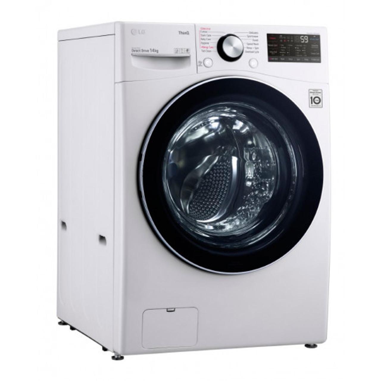 LG 14kg Front Load Washing Machine WXL-1014W- Factory seconds