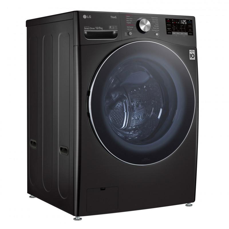 LG WXLC-1116B 16/9kg Front Load Washer & Dryer Combo_ - Carton Damaged