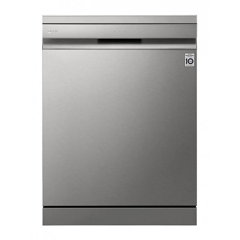 LG 15 Place QuadWash® Dishwasher - Freestanding - Platinum Steel XD3A25PS - Factory Seconds